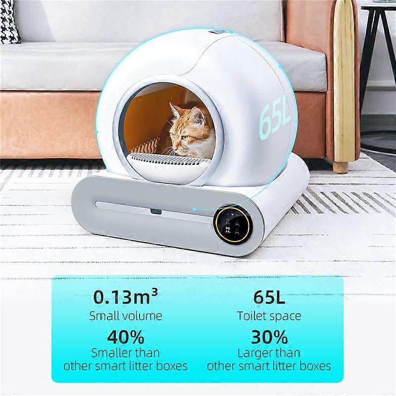 SELF-CLEANING CAT LITTER BOX