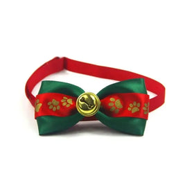 Festive Pet Bowtie Collar