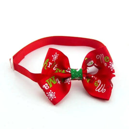 Festive Pet Bowtie Collar