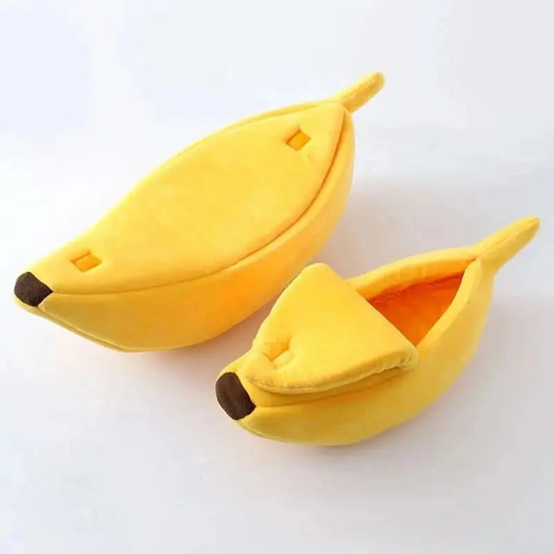 Eco-Friendly Banana Pet Bed