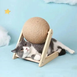 Feline Fun Scratching Sphere