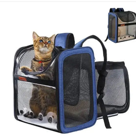 Travel in Style with the Pet Expandable Backpack!