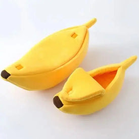 Eco-Friendly Banana Pet Bed