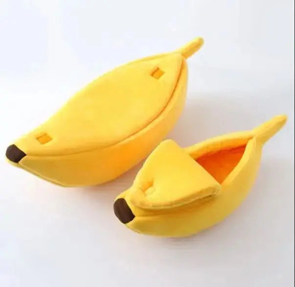 Eco-Friendly Banana Pet Bed