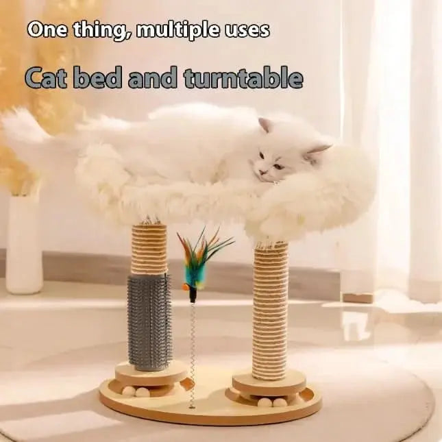 Durable Scratch-Resistant Pet Play Pillar