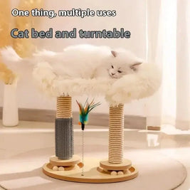 Durable Scratch-Resistant Pet Play Pillar