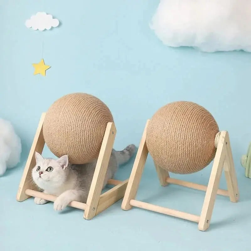 Feline Fun Scratching Sphere