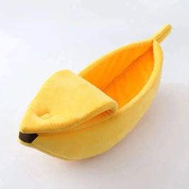 Eco-Friendly Banana Pet Bed