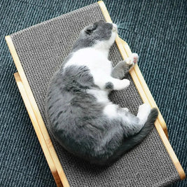 Wooden Cat Scratcher