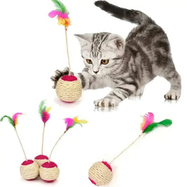 Feline Fun Sisal Ball